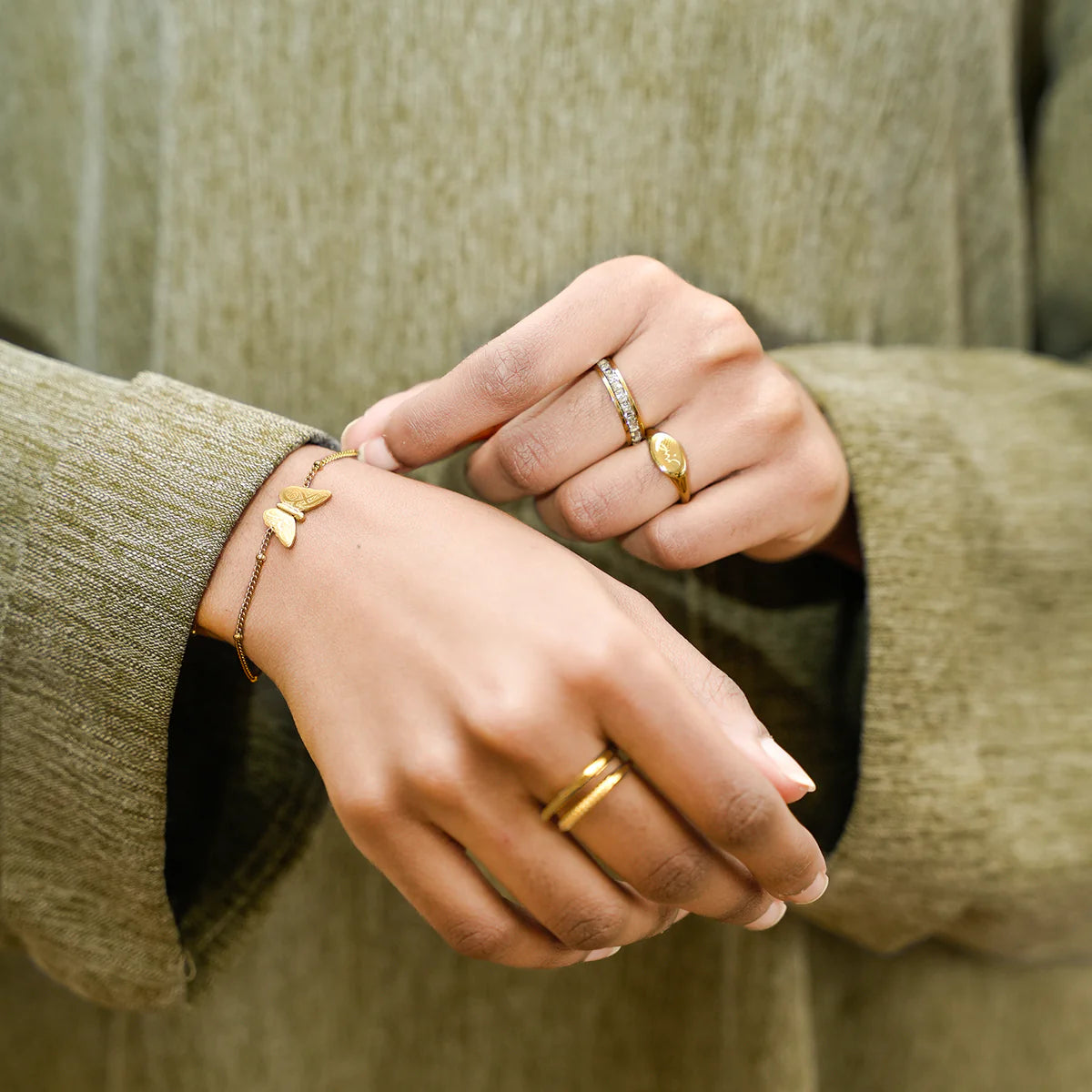 Bracelet Papillon Sabr · Amal
